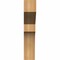 Ekena Millwork Monterey Smooth Corbel, Western Red Cedar, 3 1/2"W x 10"D x 18"H COR04X10X18MON00SWR - alternate 4